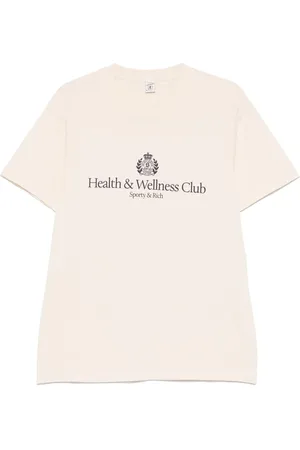 Sporty & Rich T-shirt med H&W-våbenskjold