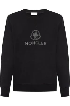 Moncler Sweater med logoapplikation