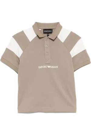 Emporio Armani Polo med broderet logo