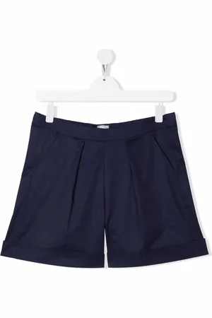 Il gufo Strækbare shorts med plisseringer