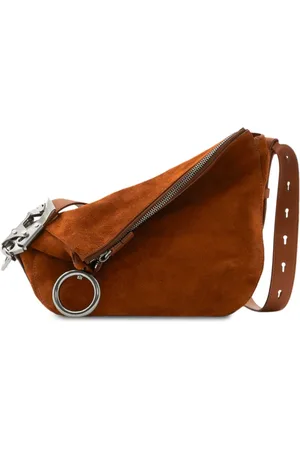 Burberry Lille Knight skuldertaske i ruskind