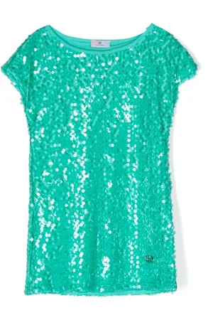 Chiara Ferragni T-shirt-kjole med pailletter