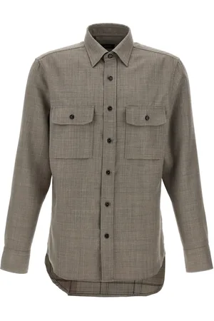 BRIONI Meleret skjorte