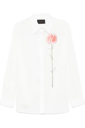 Simone Rocha Skjorte med nelliketryk