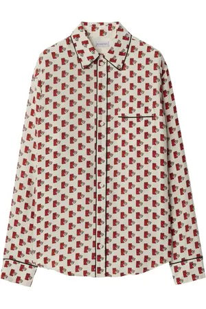 Burberry Skjorte med grafisk tryk