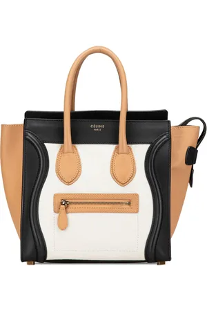 Céline Micro Tricolor Luggage Tote handväska från 2011