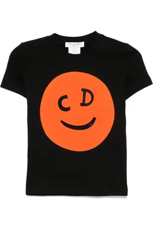 Dior T-shirt med grafisk tryk fra 2001