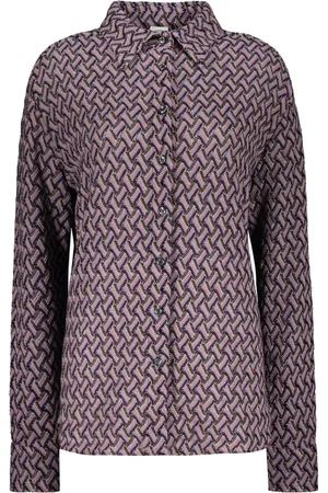 Missoni Polo i silke med jacquard-mønster