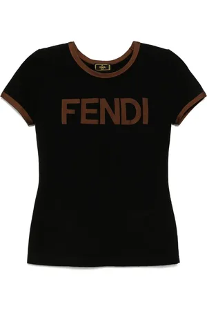 Fendi Kortærmet T-shirt fra 1990-00