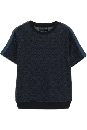 Emporio Armani T-shirt med monogram