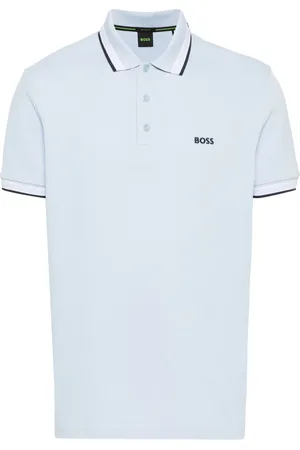 HUGO BOSS Polo med broderet logo