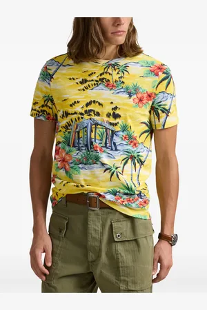 Ralph Lauren T-shirt med surf-tryk