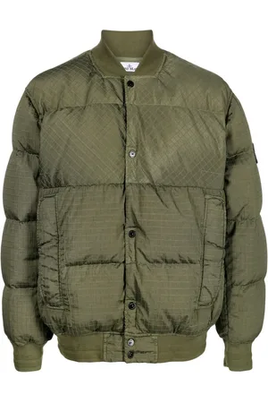 Stone Island Dunjakke med kompasmotiv