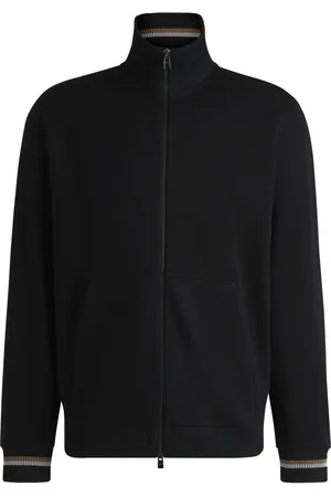 HUGO BOSS Sweatshirt med lynlås