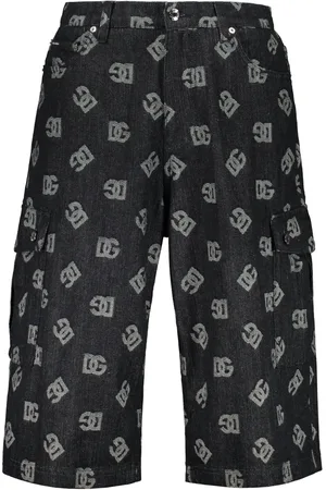 Dolce & Gabbana Shorts med jacquard-logo