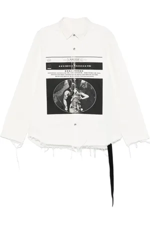 Rick Owens Skjorte med logotryk