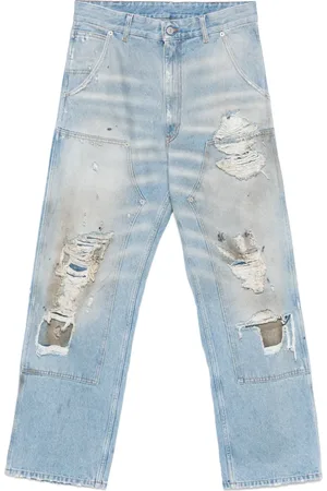 Maison Margiela Jeans med slitage-effekt