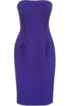 Moschino Mellemlang kjole i korset-stil