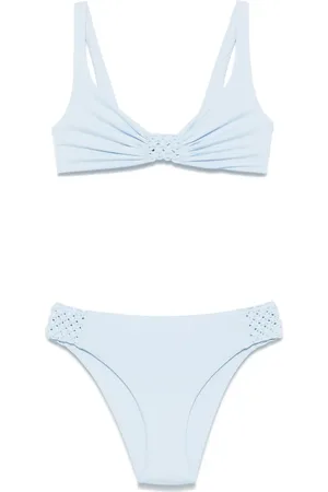 FISICO Bikini med macramé-detalje