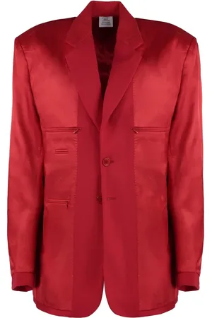 Vetements Blazer i satin