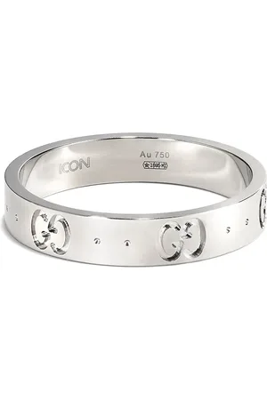 Gucci Icon ring i 18 karat hvidguld