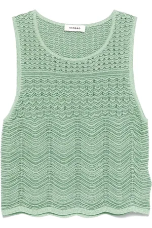 Sandro Strikket top