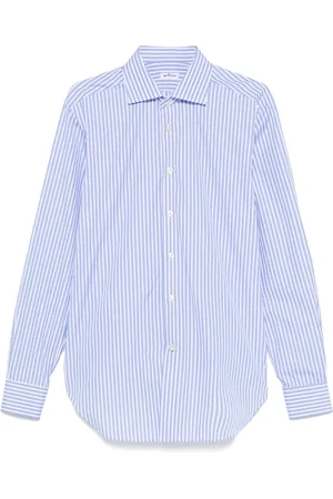 Kiton Stribet skjorte