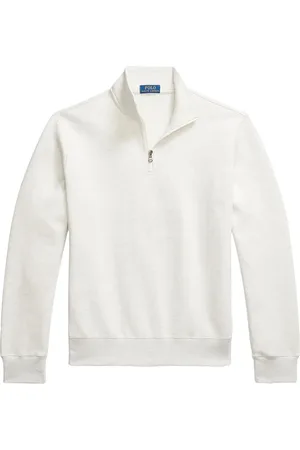 Ralph Lauren Sweatshirt med kort lynlås