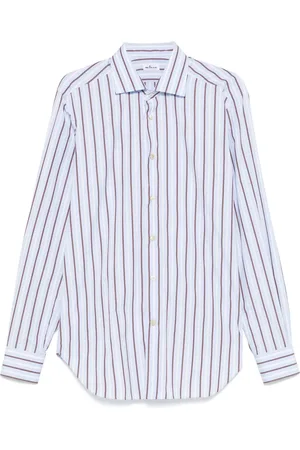 Kiton Stribet skjorte