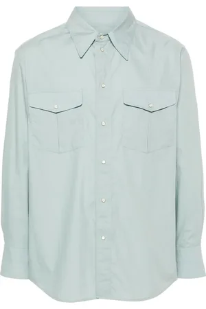 LEMAIRE Western poplin-skjorte