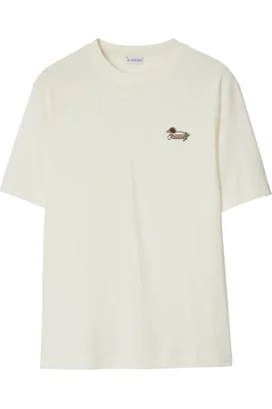 Burberry T-shirt med broderet logo