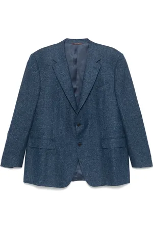 CANALI Blazer med mélange-effekt