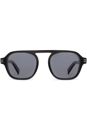 Ermenegildo Zegna Solbriller med rundt stel