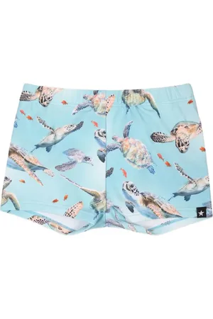 Molo Badeshorts med grafisk tryk