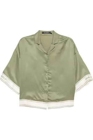Karl Lagerfeld Kortærmet bluse