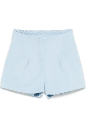 MISS GRANT Shorts med plisseret detalje