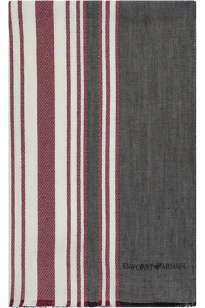 Emporio Armani Tørklæde med logotryk