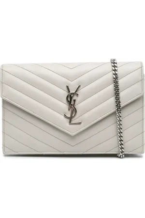 Saint Laurent Grain De Poudre Cassandre Envelope Wallet on Chain crossbody-taske fra 2017