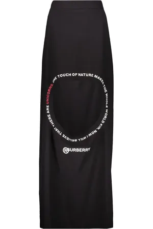 Burberry Nederdel med logotryk