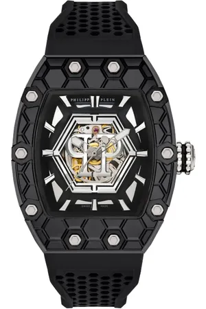 Philipp Plein Crypto King Hexagon Noir Samurai 55 mm