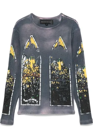 Who Decides War T-shirt med falmet glas