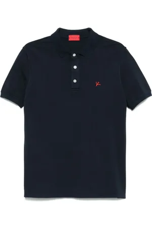 ISAIA Polo med broderet logo