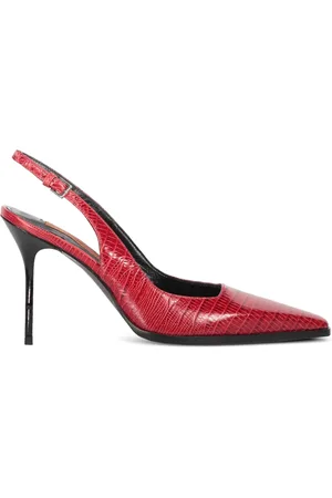 Missoni 90 mm slingback-pumps med firbenskindetryk