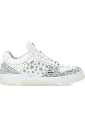 Philipp Plein Sneakers med nitteudsmykning