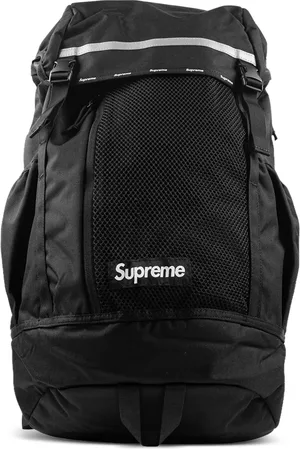 Supreme FW24 - Black rygsæk med logo