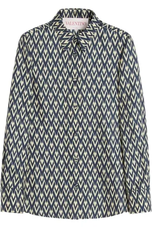 VALENTINO GARAVANI Toute La V skjorte i twill