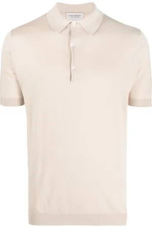 JOHN SMEDLEY Ribstrikket polo