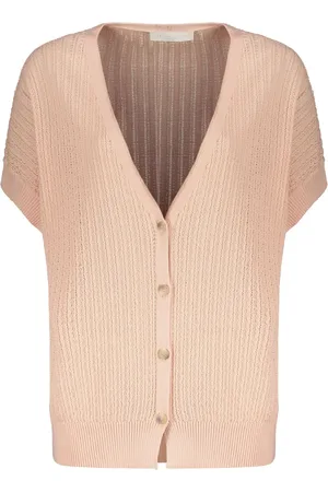 Fabiana Filippi Pointelle-strikket cardigan