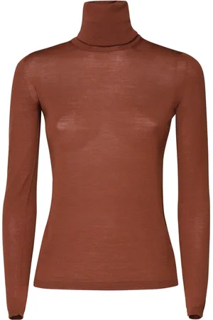 Max Mara Trøje med rullekrave