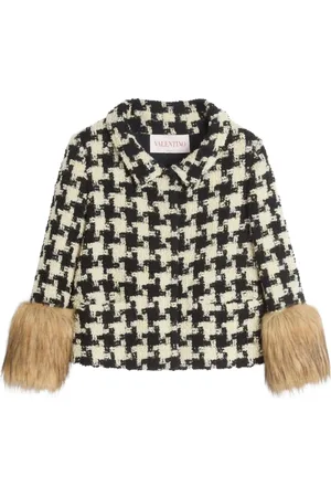 VALENTINO GARAVANI Pied-de-poule tweed-jakke